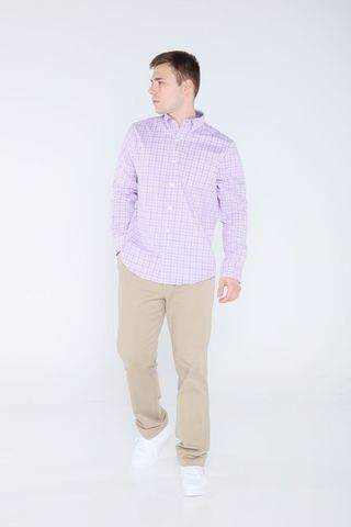 Plaid Oxford Shirt