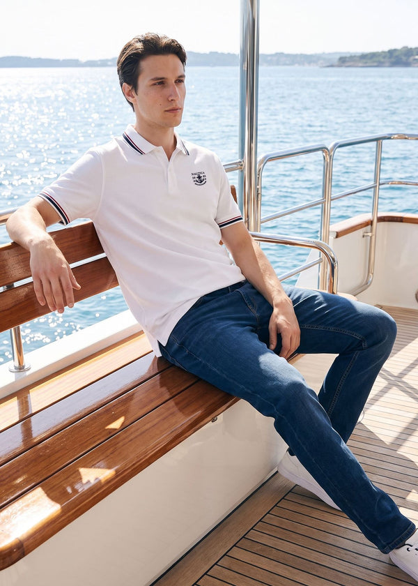Men's Signature Crest Polo