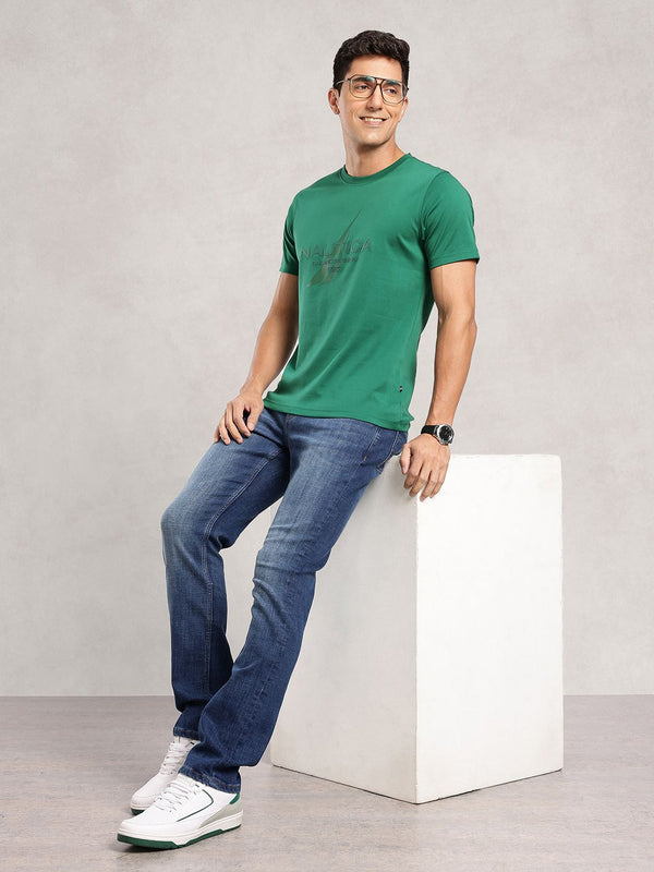 Men's Graphic T-Shirt - Emerald Green