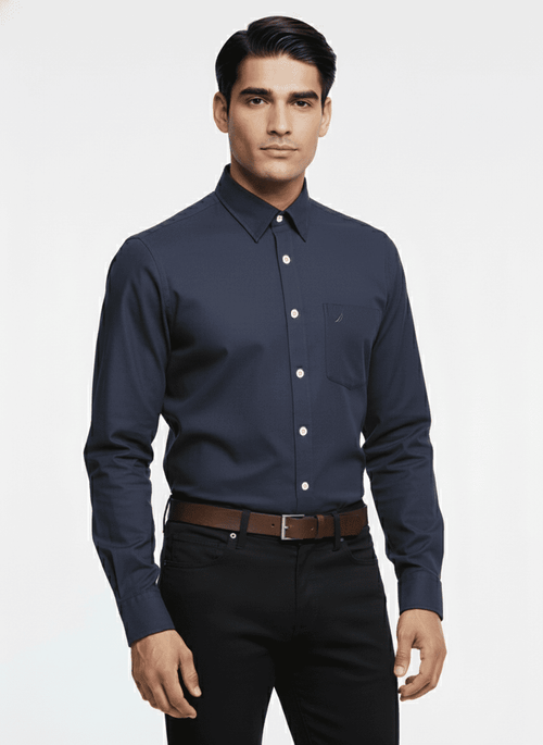 Men's Full Sleeve Oxford Shirt