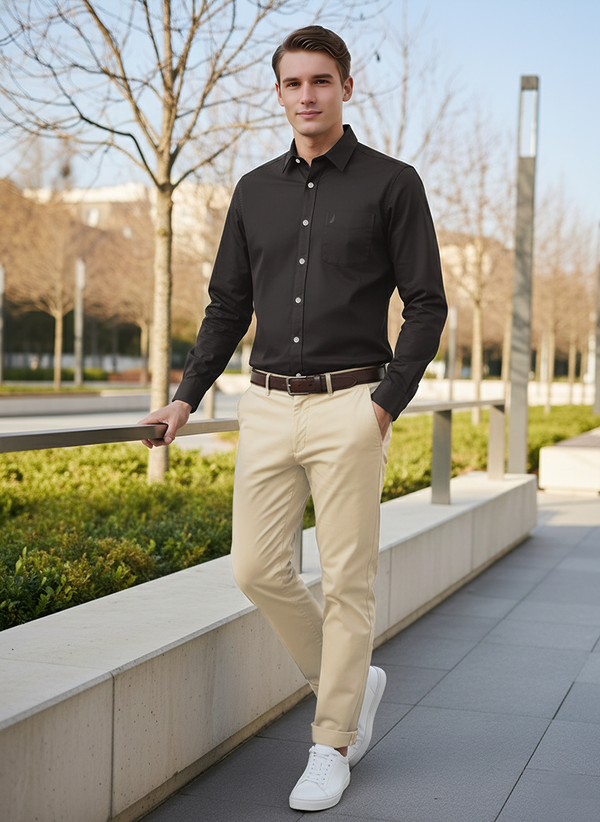 Men's Full Sleeve Oxford Shirt