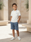 Boys Polo Shirt - White