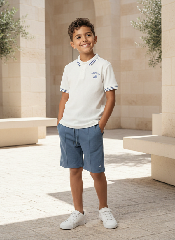 Boys Polo Shirt - White