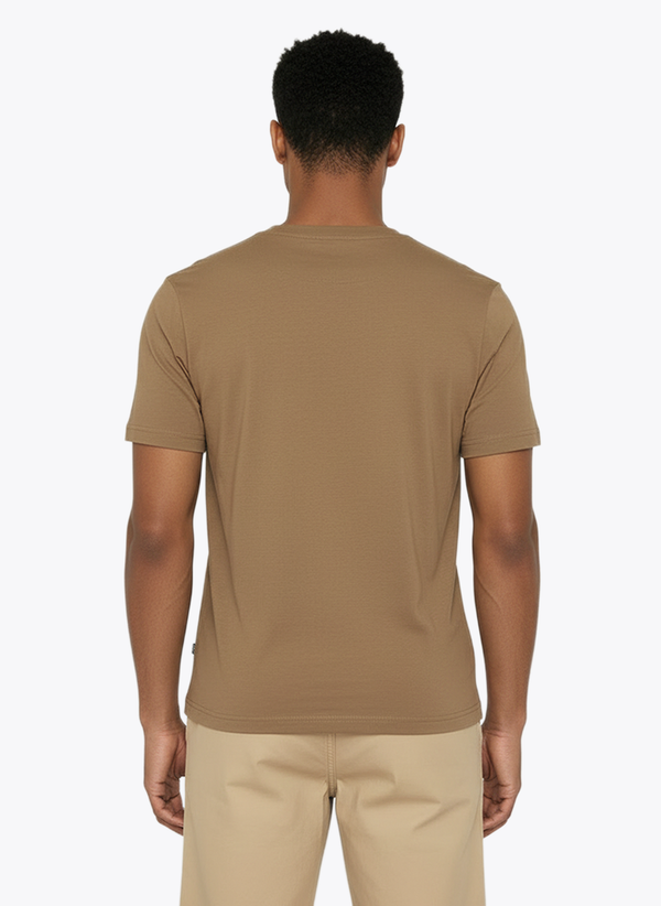 Men's Short Sleeve T-shirt - Brown