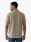 Men's Short Sleeve Shirt - Moss Grey
