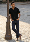 Men's Short Sleeve Shirt - Black