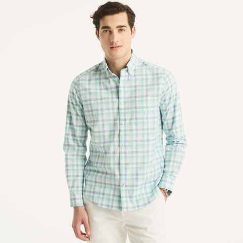 Plaid Oxford Shirt