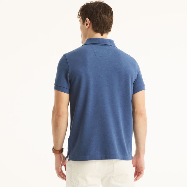 Slim Fit Heather Deck Polo