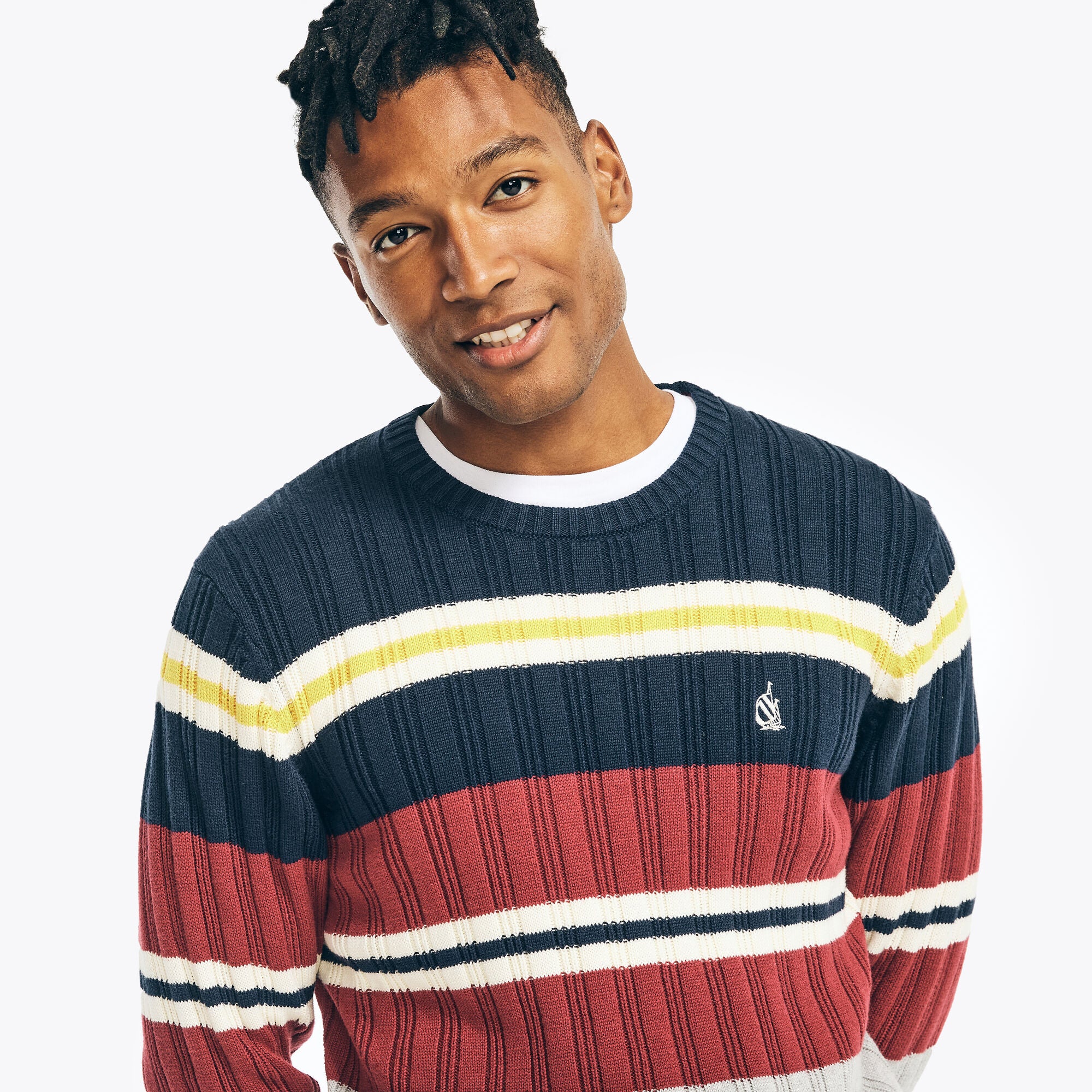 REISSUE STRIPED SWEATER