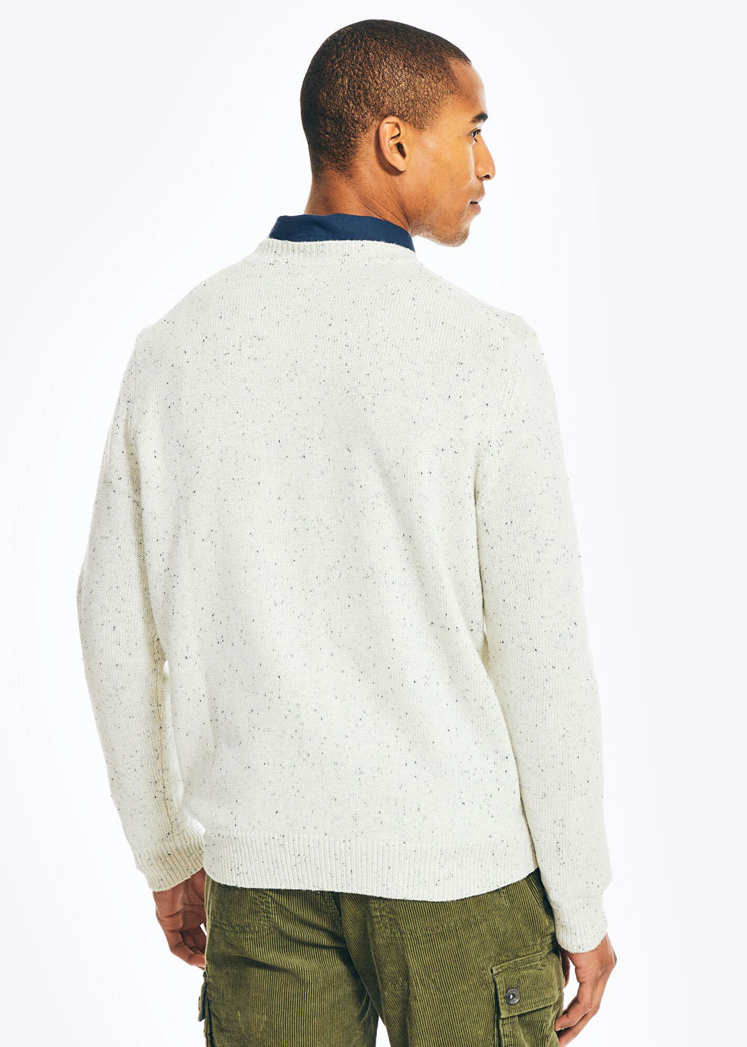 Sustainably Crafted Donegal Crew Neck Sweater