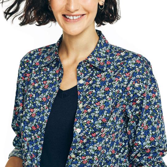 FLORAL PRINT WEEKEND SHIRT