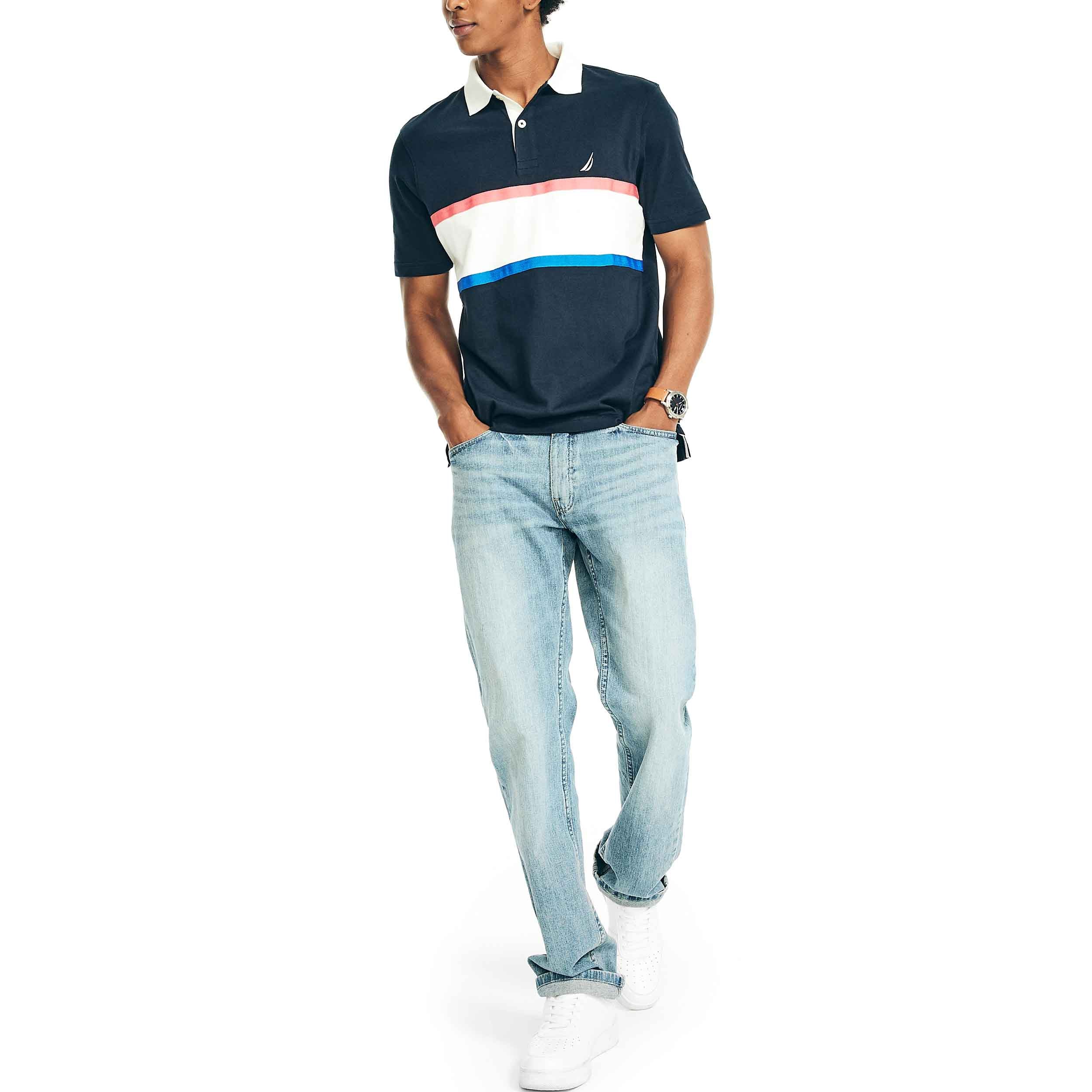 SHORT SLEEVE RUGBY POLO